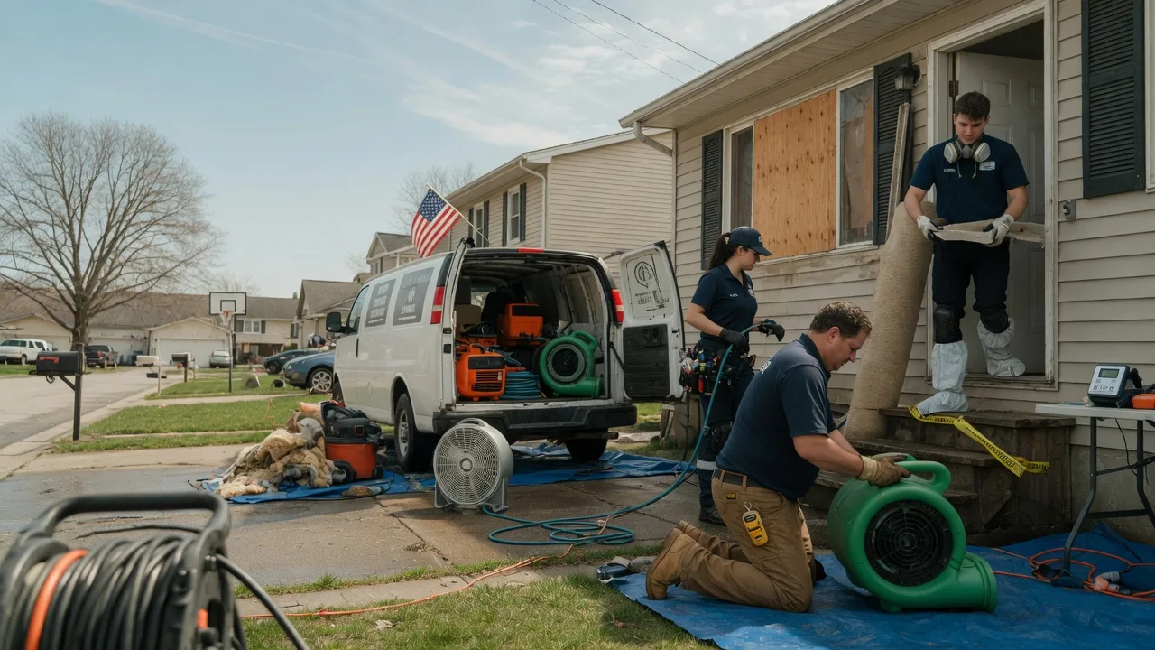 Water Damage Restoration in New Holland, SD near me